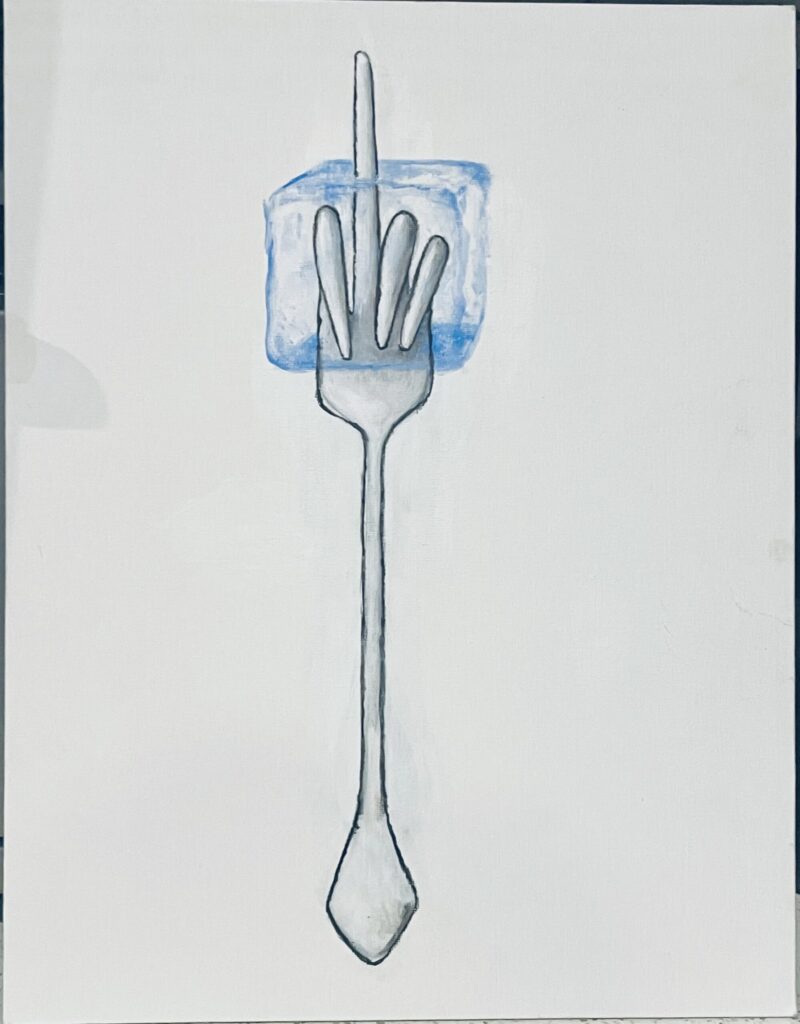 Fork ICE painting
